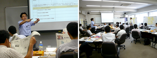 2011年7月25日&#xFF5E;26日新日鐵向け「マーケティング研修」開催報告