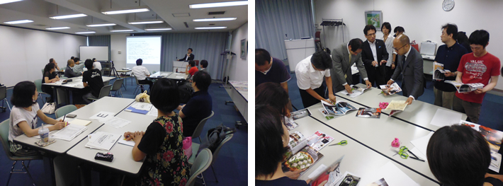 大阪府主催「おおさか商品計画研究会」の第1回講座「自社商品分析」にて講師をさせていただきました。
